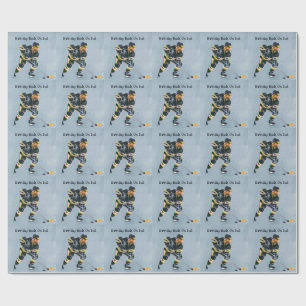 Birthday Bash on Ice Geschenkpapier