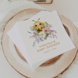 Birthday Bee Serviette