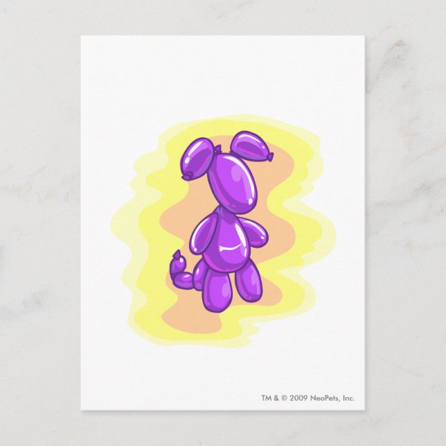 Birthday Blumaroo Postkarte (Vorderseite)