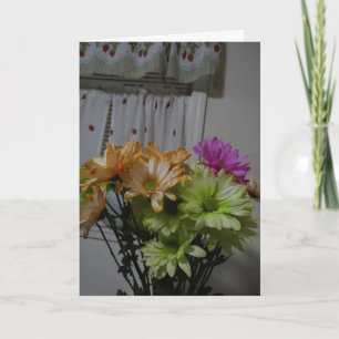 Birthday Bouquet, schöne Lady Karte