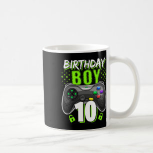 Birthday Boy 10 Video Game Controller Gamer 10. B Kaffeetasse