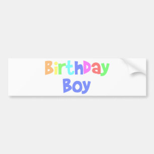 Birthday Boy Autoaufkleber