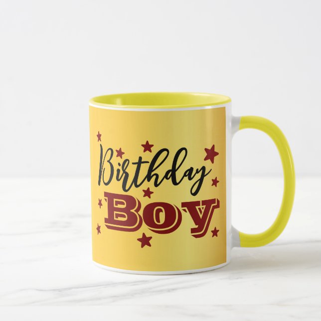 Birthday Boy Combo Tasse für besondere Feste (Rechts)