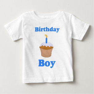 Birthday Boy Cupcake Shirt