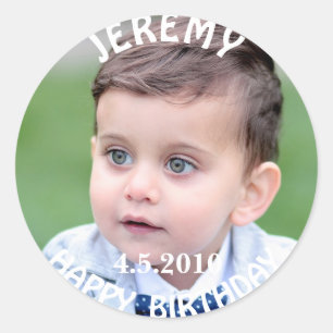 Birthday Boy Foto Sticker