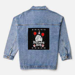 Birthday Boy Jesus Christmas Jeansjacke