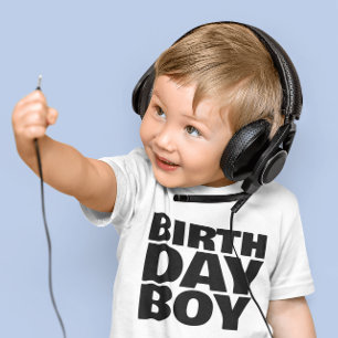 BIRTHDAY BOY KIDS TODDLER T - SHIRT