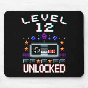 Birthday Boy Level 12 Entsperrte Funny Video Game Mousepad