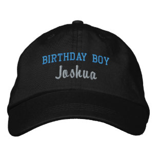 Birthday Boy Personalisiert Cap, Geburtstagsparty Bestickte Baseballkappe