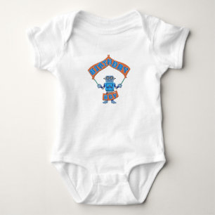 Birthday Boy Robot Baby Strampler