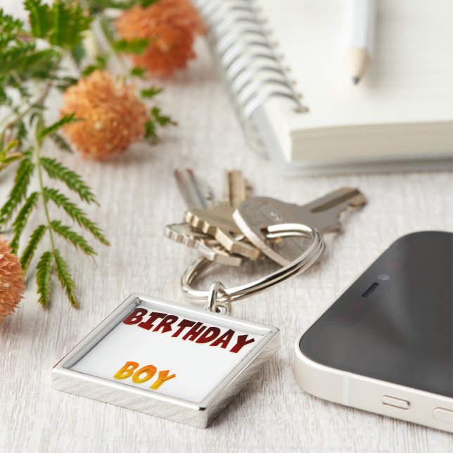 Birthday Boy Schlüsselanhänger (Seite)