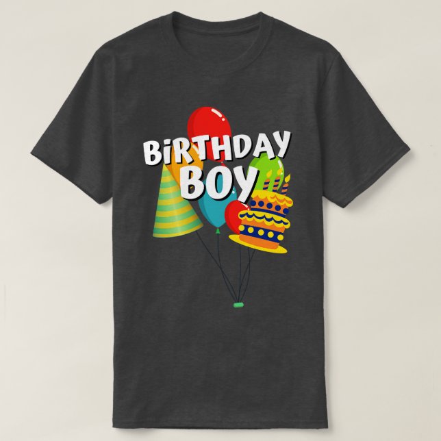 Birthday Boy T-Shirt (Design vorne)