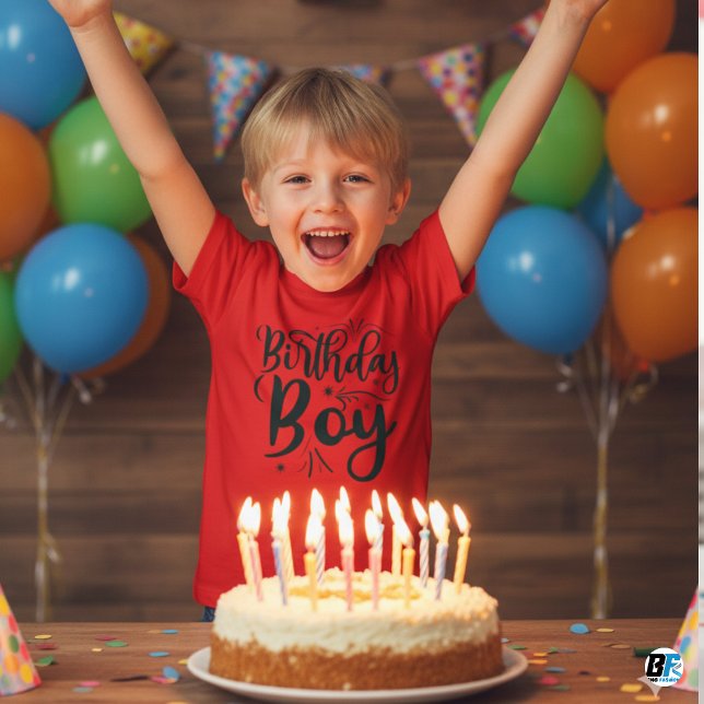 Birthday Boy T-Shirt (Happy Birthday)