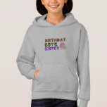BIRTHDAY BOYS SISTER HOODIE<br><div class="desc">This Birthday Boys Sister design is a great way to express your love for your sister. Add it to any of your t-shirts,  hoodies and more! Customize this design with her name,  age and any message you want on the back.</div>