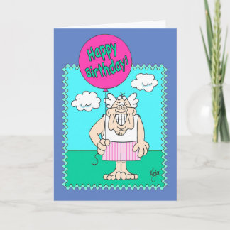 BIRTHDAY BRIEFS Geburtstagskarte Karte