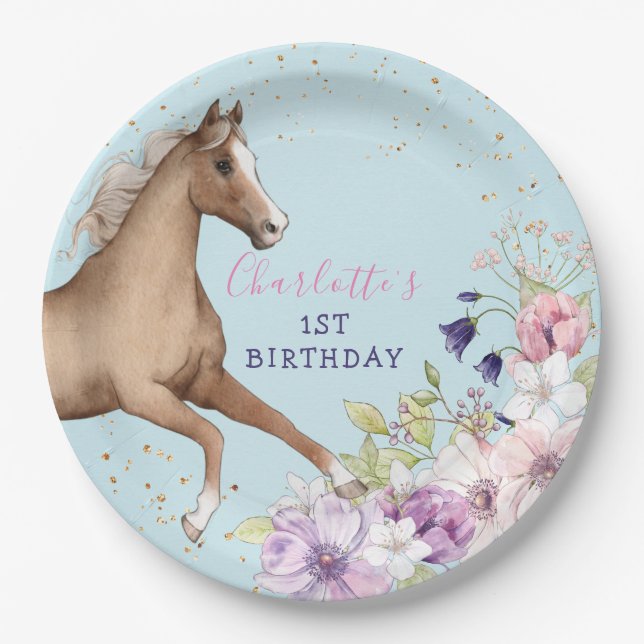 Birthday Brown Horn Paper Teller (Vorderseite)