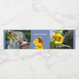 Birthday Butterfly Sonnenblume