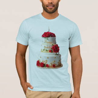 Birthday Cake Art entwirft T - Shirt