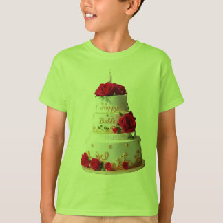 Birthday Cake Art entwirft T - Shirt