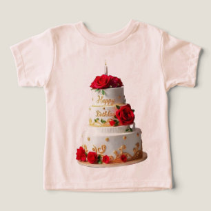 Birthday Cake Art entwirft T - Shirt