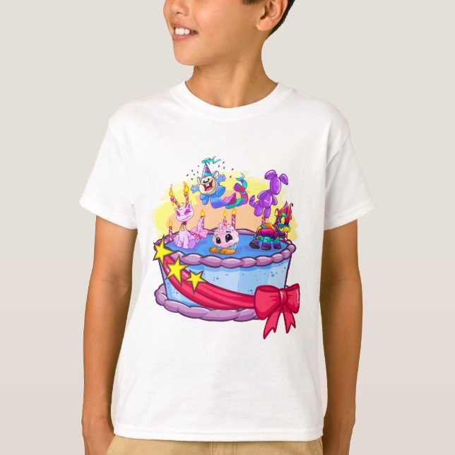 Birthday Cake Group Shot T-Shirt (Vorderseite)