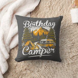 Birthday Camper Camping Camper Lover Kissen