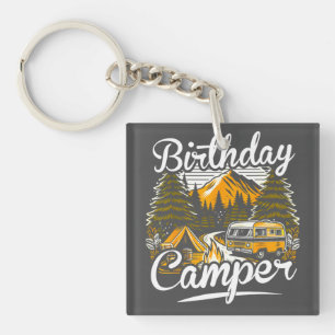 Birthday Camper Camping Camper Lover Schlüsselanhänger