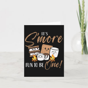 Birthday Campfire Marshmallow Es ist mehr Spaß zu  Karte