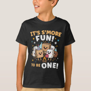 Birthday Campfire Marshmallow Sein Spaß T-Shirt