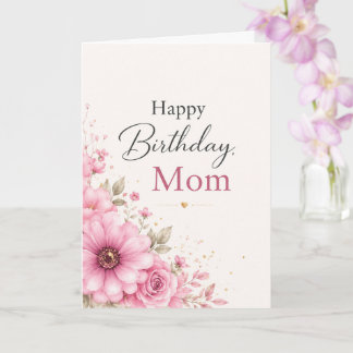 Birthday Card for Mom Karte