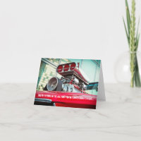 Birthday Card für Fahrzeuge mit verändertem Motorg