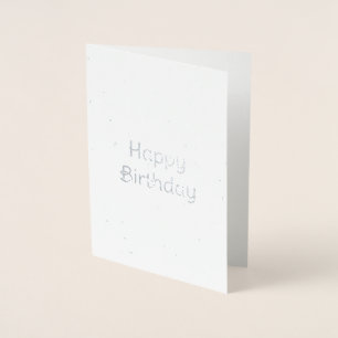 Birthday Card für Sterne und Monde Folienkarte