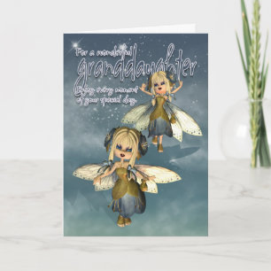 Birthday Card - Granddaughter - Moonies Cutie Pie Karte