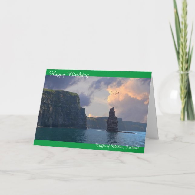 Birthday Card Irland Karte (Vorderseite)