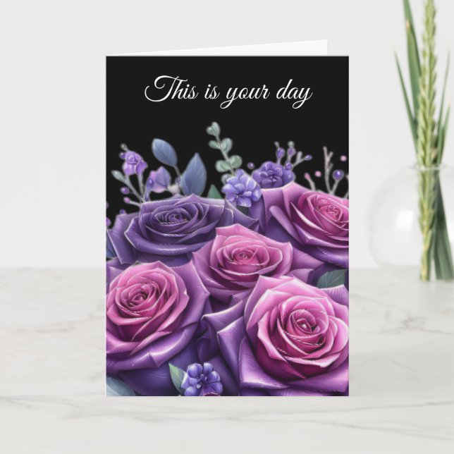 Birthday Card Karte (Vorderseite)