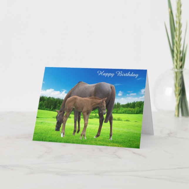 Birthday Card Karte (Vorderseite)