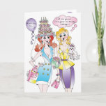 BIRTHDAY CARD KARTE<br><div class="desc">BIRTHDAY CARD FOR YOUR FUN FRIENDS!</div>