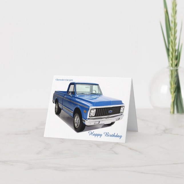 Birthday Card Karte (Vorderseite)