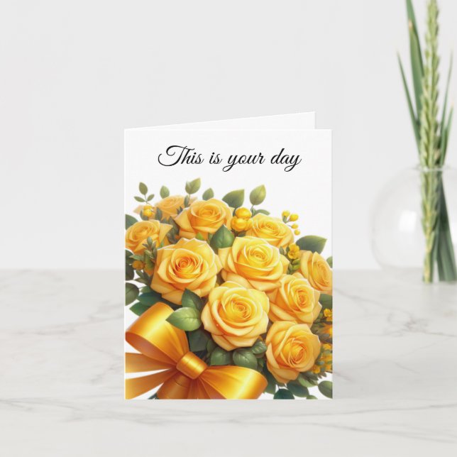 Birthday Card Karte (Vorderseite)