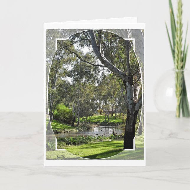 Birthday Card - River Torrens South Australia Karte (Vorderseite)