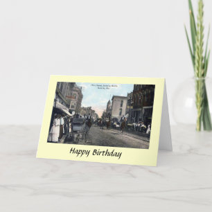 Birthday Card - Sedalia, Missouri, USA Karte