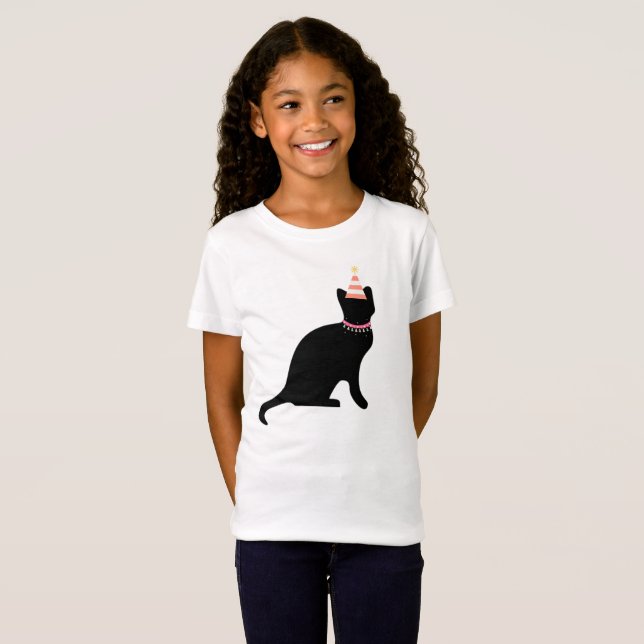 Birthday Cat. T-Shirt (Vorne ganz)