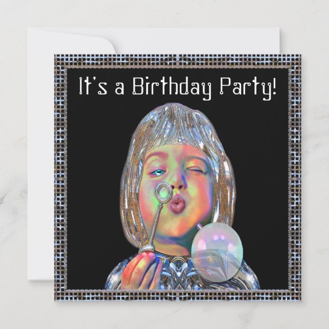 Birthday Celebrate Invite Einladung (Vorderseite)