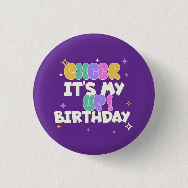 BIRTHDAY CHEER UP BUTTON  (Vorderseite)