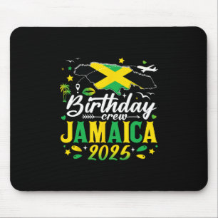 Birthday Crew Jamaika 2025 Familien-Kreuzfahrt-Url Mousepad