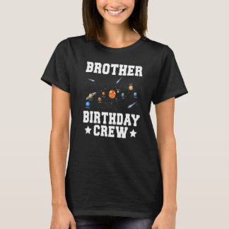 Birthday Crew Planets Solar System Birthda T-Shirt