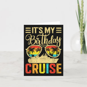 Birthday Cruise 2025 Family Matching T-Shirt Summe Karte