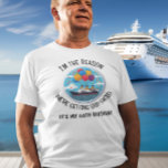 Birthday Cruise Funny Group Personalisiert T-Shirt<br><div class="desc">Dieses Design kann in dem Bereich personalisiert werden, der durch das Ändern des Fotos und/oder Textes zur Verfügung gestellt wird. Sie können auch angepasst werden, indem Sie auf Vorlage personalisieren klicken und dann auf die Schaltfläche klicken, um weitere Optionen anzupassen, um die Hintergrundfarbe zu löschen oder zu ändern, Text hinzuzufügen,...</div>