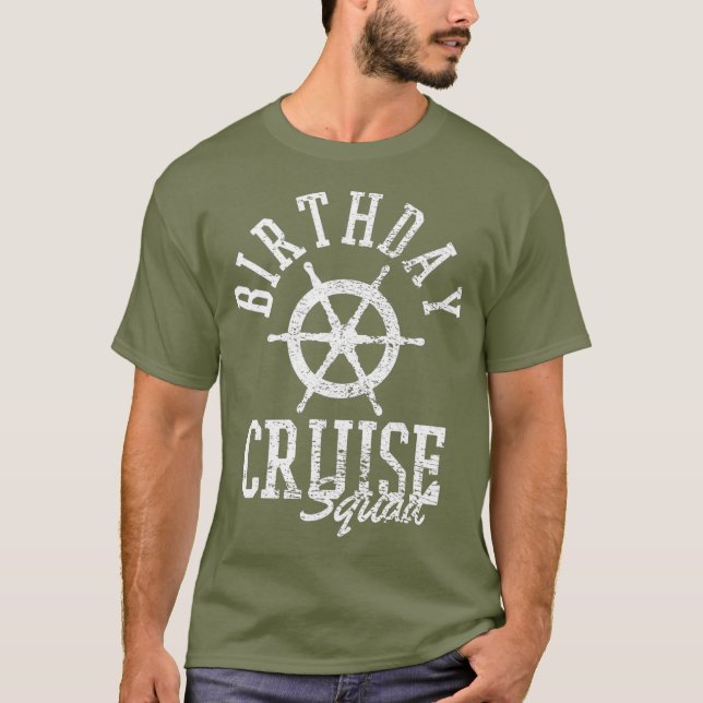 Birthday Cruise Squad T-Shirt (Vorderseite)
