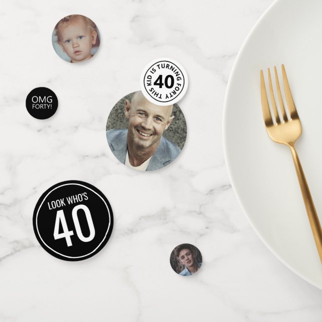 Birthday Custom Confetti Konfetti (Gruppe)